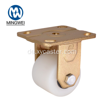 Low -Gravitation Caster Wheel Nylon 3 Zoll Fixed